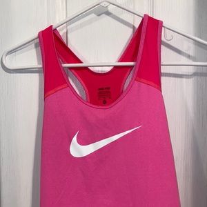 Pink NIKE Pro work out tank!